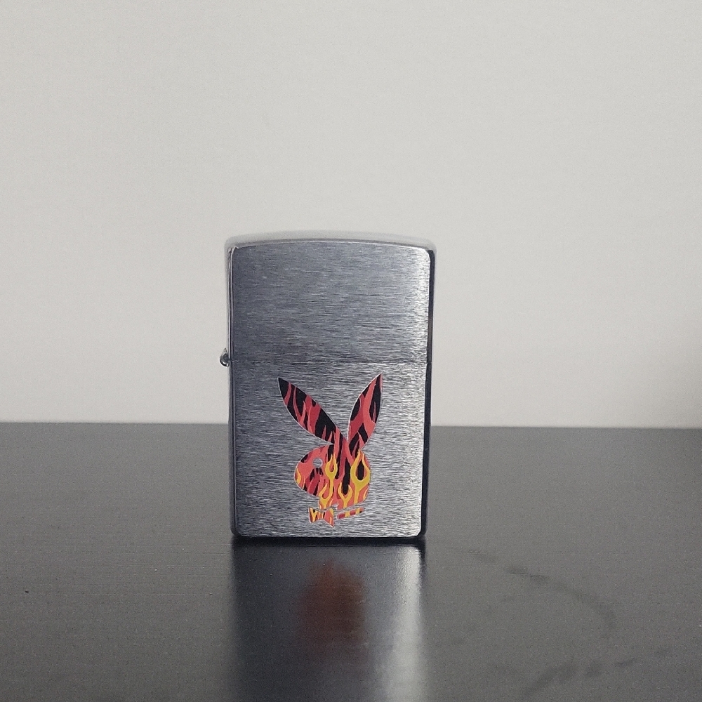 2004 50th Anniversary Flaming Bunny Playboy Zippo 20199